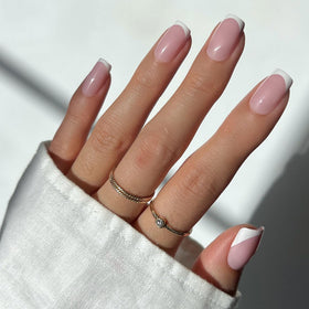 Glamnetic Press On Nails Medium Square Glossy 30 Pc Kit front view