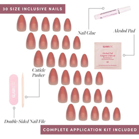 Glamnetic Press On Nails packaging and accessories