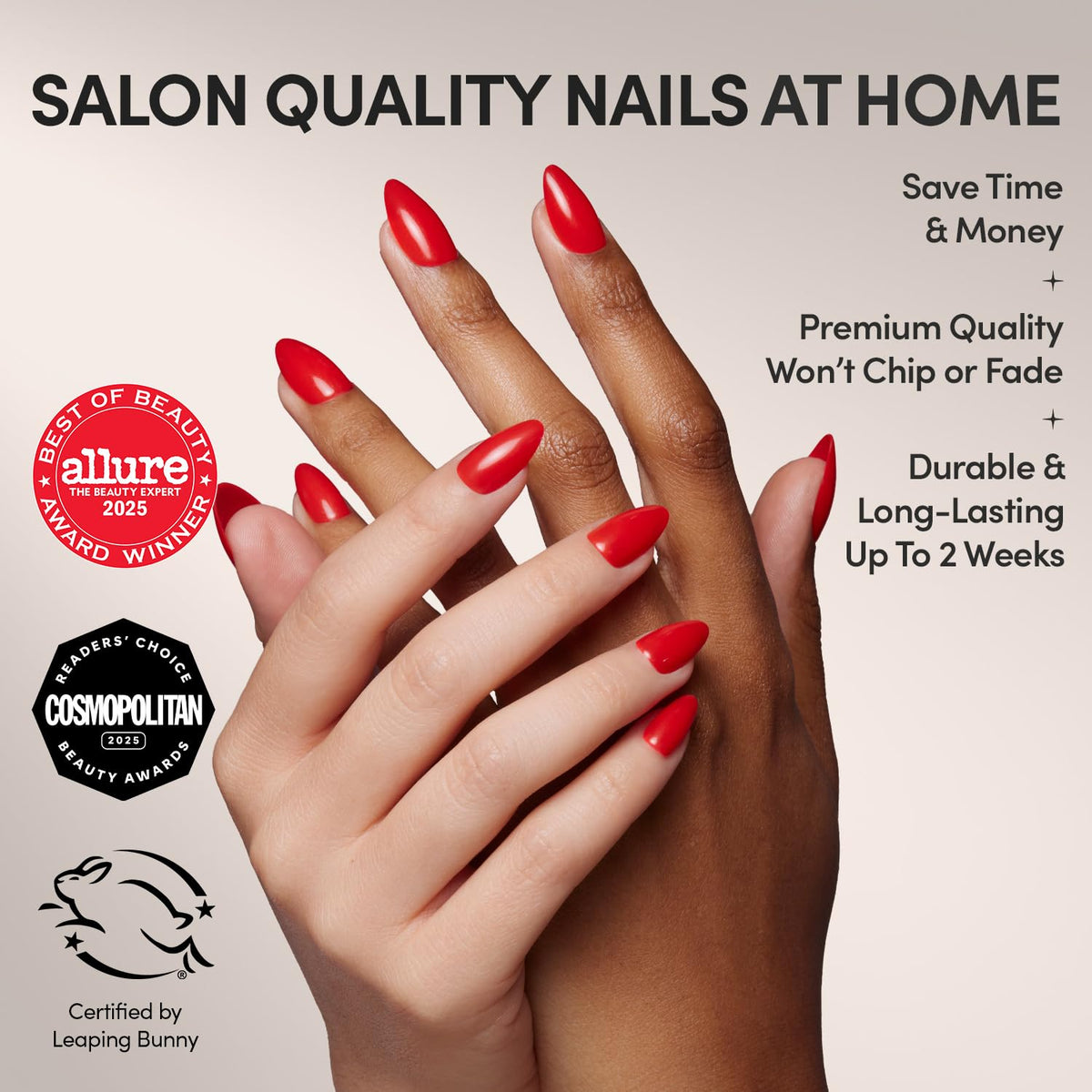 Glamnetic Press On Nails packaging with tools included