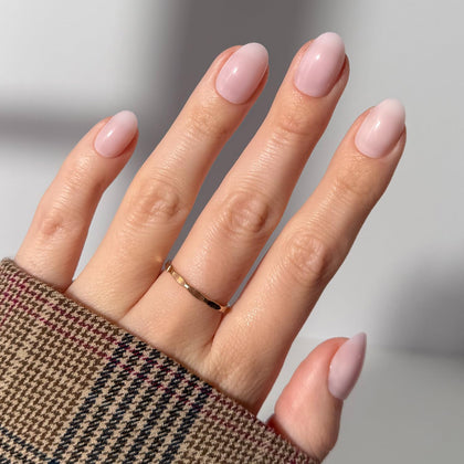 Glamnetic Press On Nails Short Oval Glossy Full Kit front view