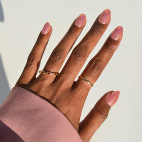 Glamnetic Press On Nails Short Oval Velvet kit front view