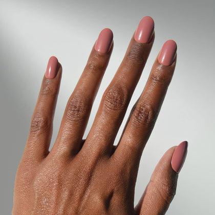 Glamnetic Press On Nails Short Round Glossy full kit front view