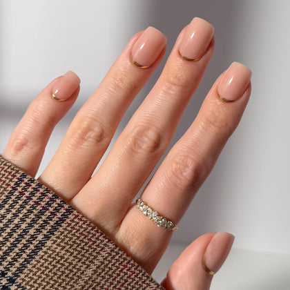 Glamnetic Press On Nails Short Squoval full kit front view