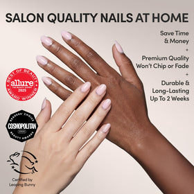 Glamnetic Press On Nails showing various sizes and accessories