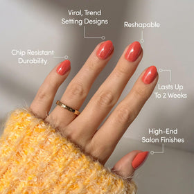 Glamnetic Press On Nails showing various sizes included