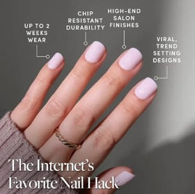 Glamnetic Press On Nails showing various sizes included