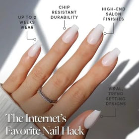 Glamnetic Press On Nails showing various sizes included in the kit