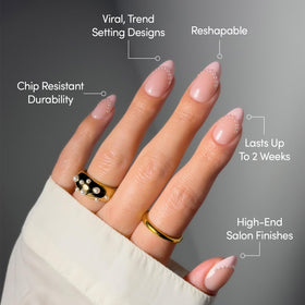 Glamnetic Press On Nails storage box and accessories included