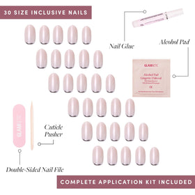 Glamnetic Press On Nails storage box with included tools