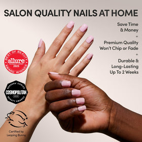 Glamnetic Press On Nails Sugar BB design close-up