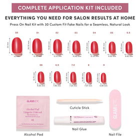 Glamnetic Press On Nails with high-shine lacquer finish