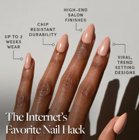 Glamnetic Press On Nails with storage box and accessories