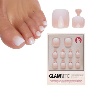 Glamnetic Press On Toenails full kit packaging front view