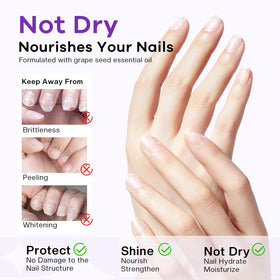 Glamonade Acetone Nail Polish Remover bottle on a vanity