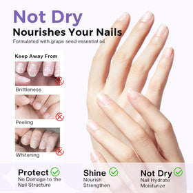 Glamonade Acetone Nail Polish Remover usage demonstration