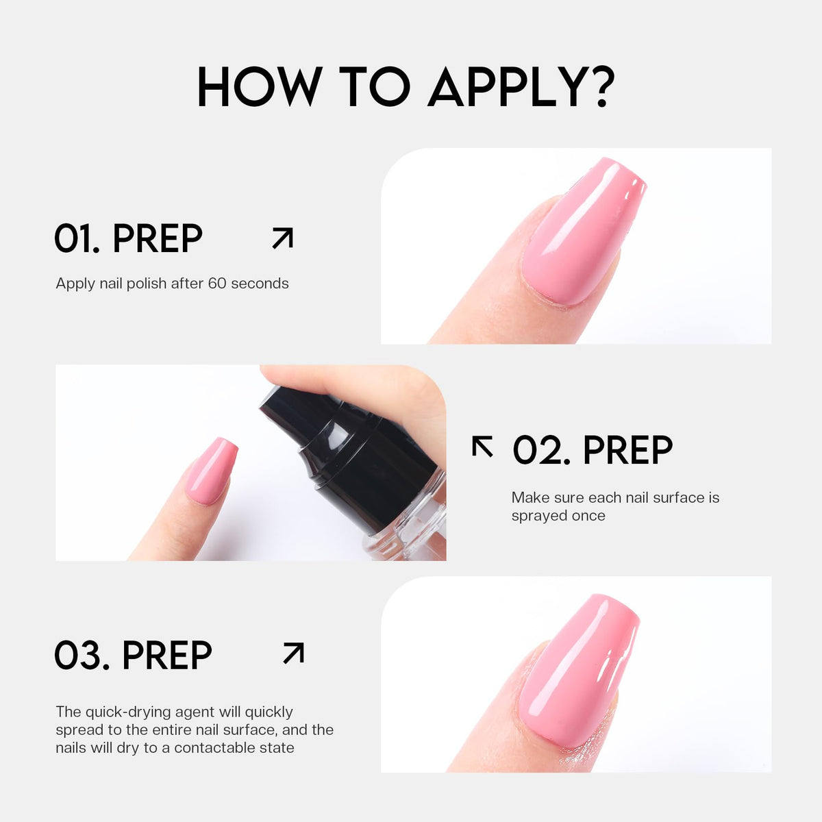 Glamonade Fast Dry Solution in a beauty setup