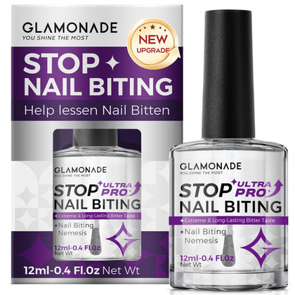 Glamonade Stop Nail Biting Polish 50g front view