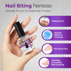 Glamonade Stop Nail Biting Polish packaging details