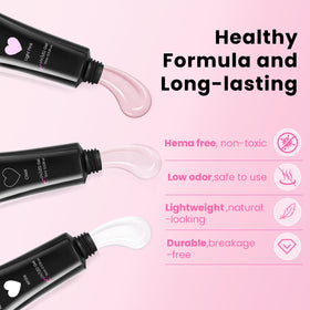 GlimightyX polygel brushes and nail clips