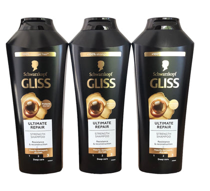 GLISS Hair Repair Shampoo 13.6 oz front view