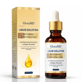 GLORAMD Face Lifting Serum front view with packaging