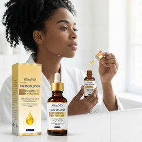 GLORAMD Face Lifting Serum in lifestyle setting