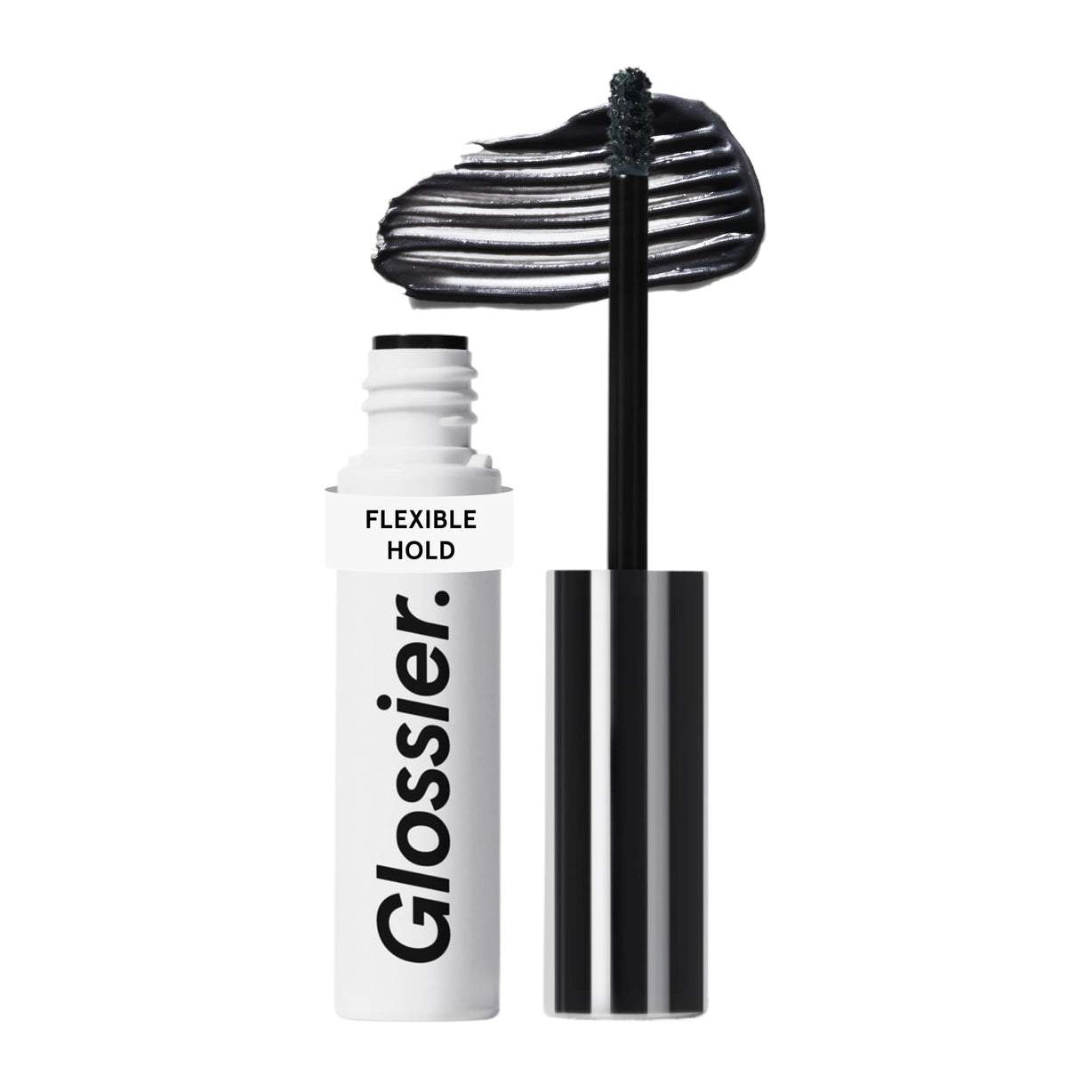Glossier Boy Brow Eyebrow Gel Pomade in Black front view