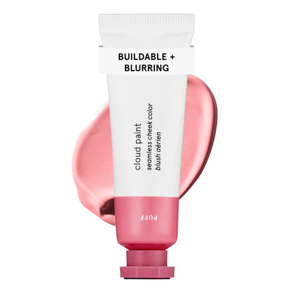 Glossier Cloud Paint Cream Blush Puff front view
