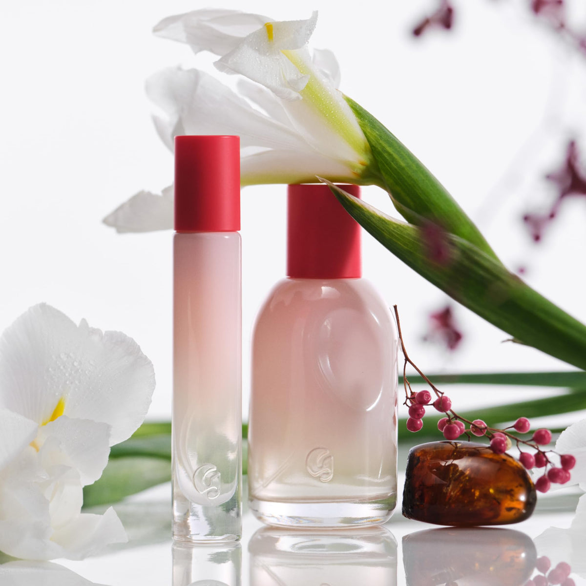 Glossier You Eau de Parfum bottle with a natural background