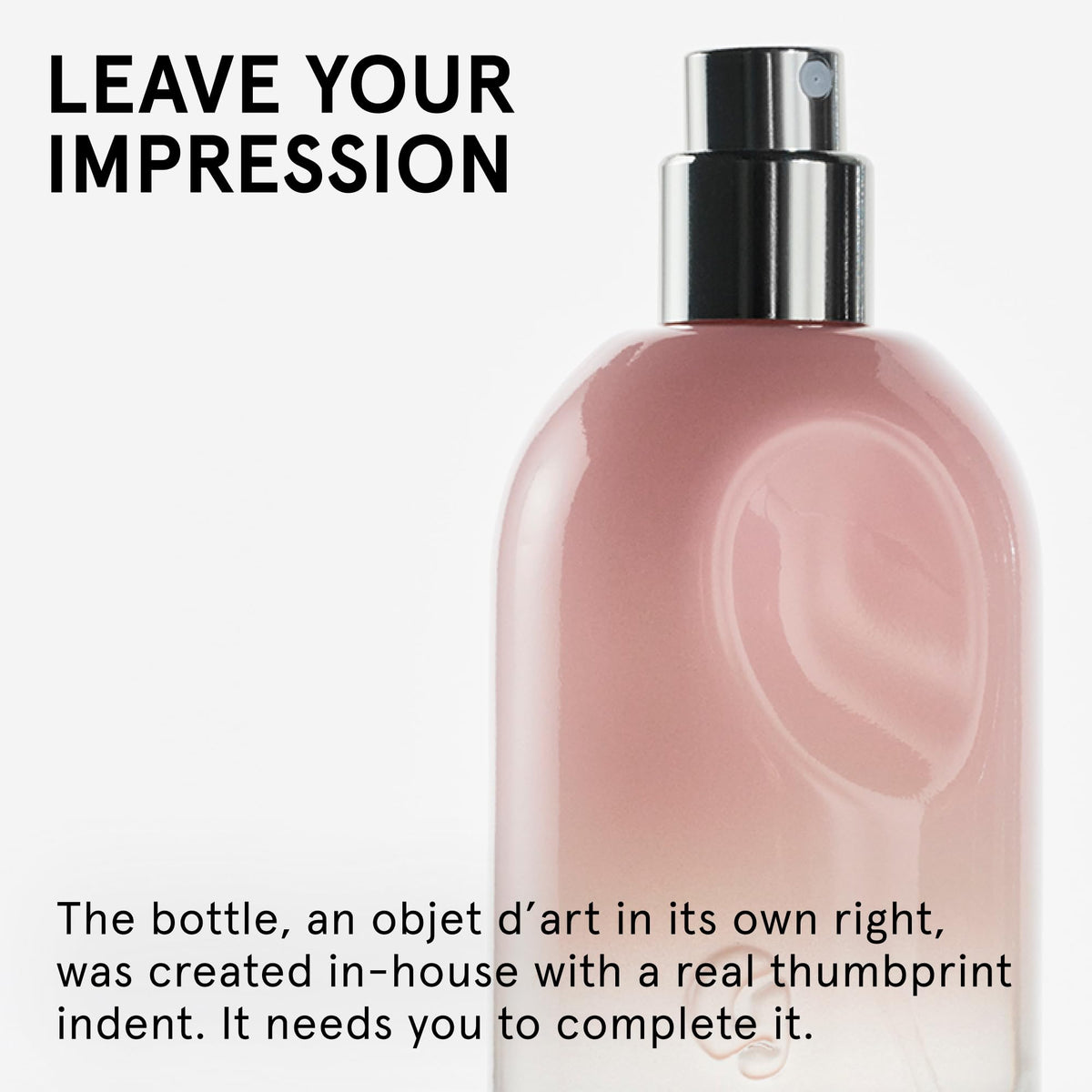 Glossier You Eau de Parfum close-up of bottle design