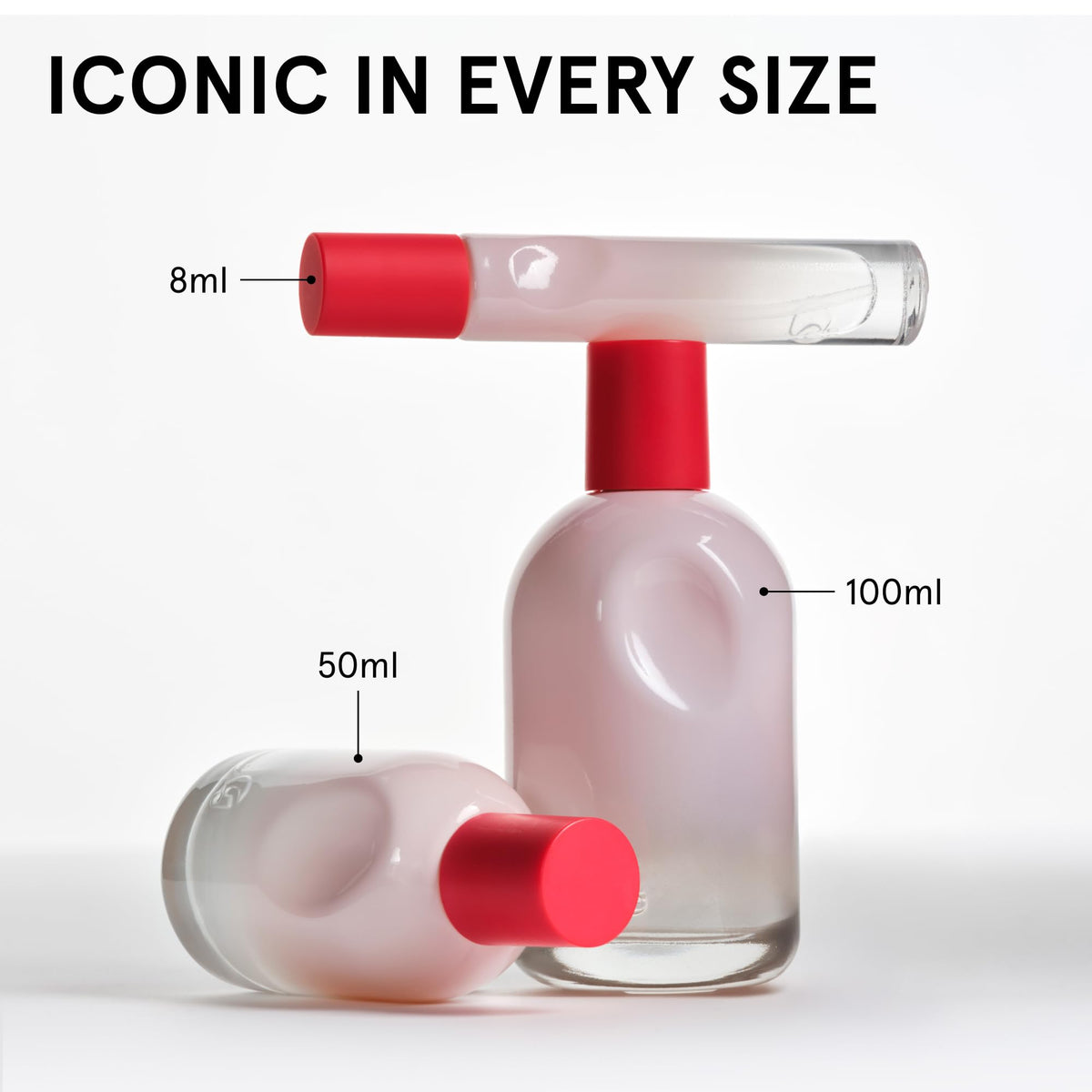 Glossier You Eau de Parfum spray application on wrist