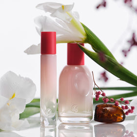 Glossier You Eau de Parfum with other Glossier products