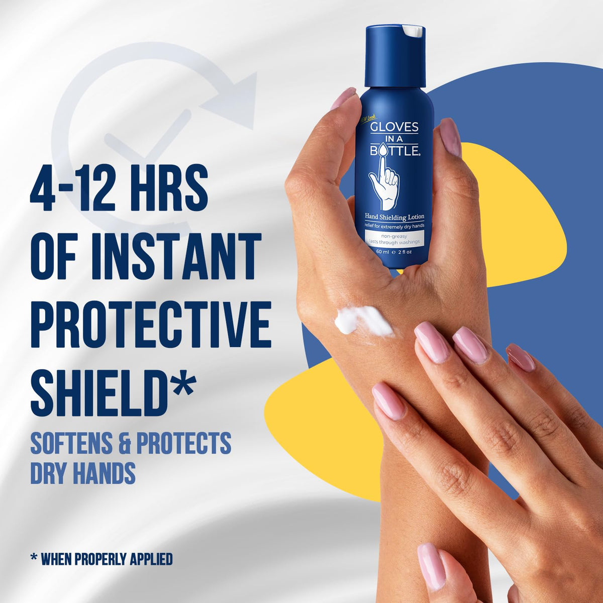 Gloves In A Bottle Shielding Lotion 2oz side view