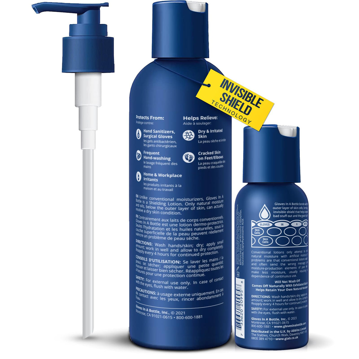 Gloves In A Bottle Shielding Lotion 8 oz pump bottle
