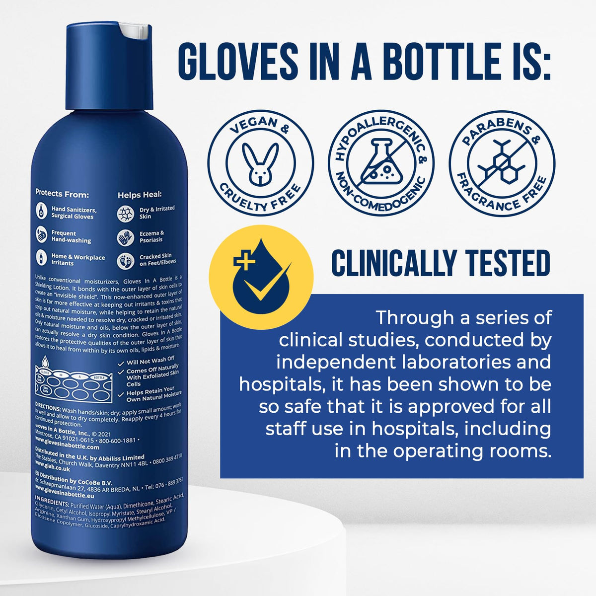 Gloves In A Bottle Shielding Lotion ingredients list