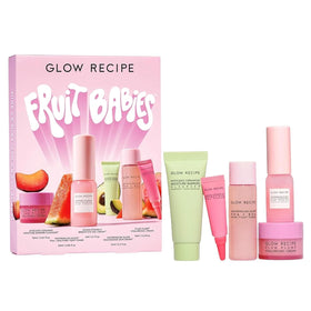 Glow Recipe Fruit Babies Skincare Kit front view with all products displayed