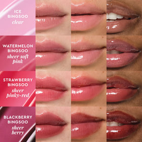 Glow Recipe Glass Balm Lip back view with ingredients