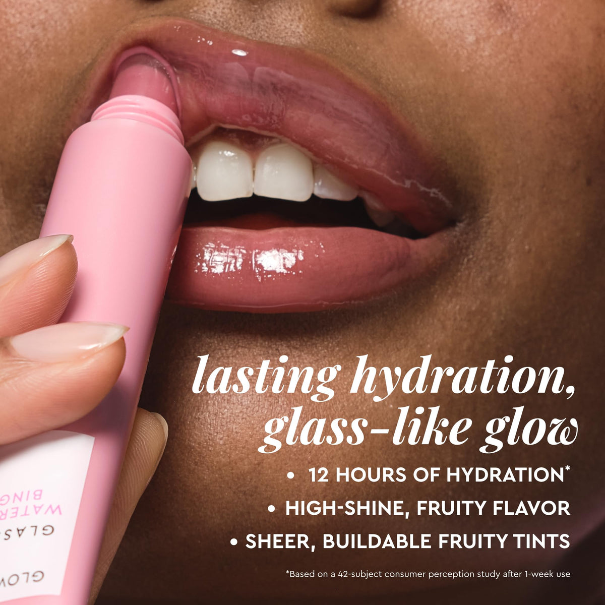 Glow Recipe Glass Balm Lip close-up of applicator