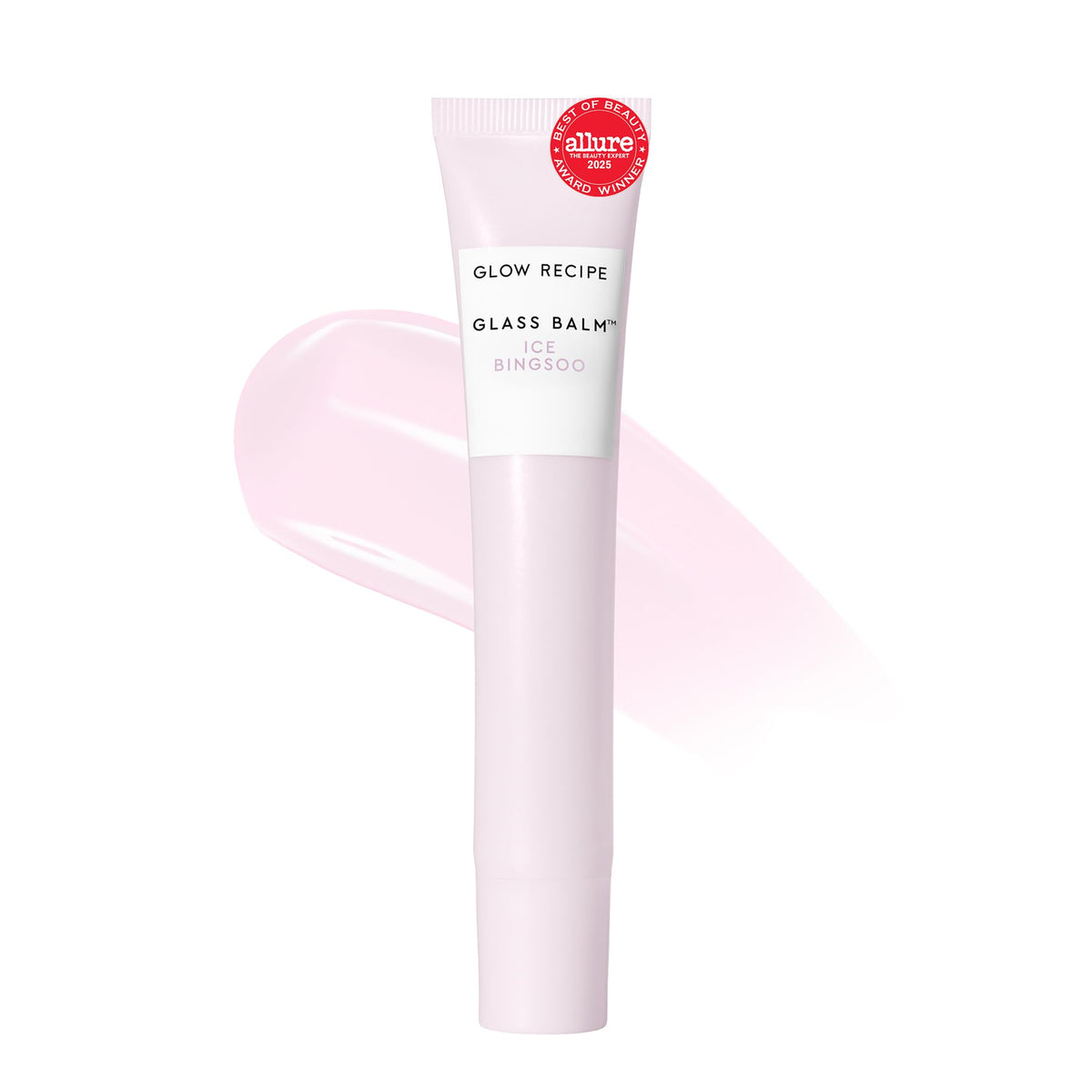 Glow Recipe Glass Balm Lip front view with clear tint