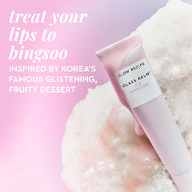 Glow Recipe Glass Balm Lip on a vanity table