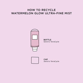 Glow Recipe Watermelon Glow Facial Spray 75ml on vanity