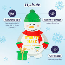 Glow Santa mask with collagen and cucumber