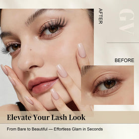 GlowVane TrueCurve Lash Clusters with applicator tool