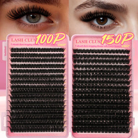 Gmagictobo Lash Clusters Kit showing lash tweezers and bond
