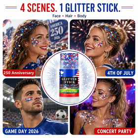 Go Ho Glitter Stick in use at a celebration