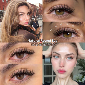Goddvenus lash clusters in a makeup setup