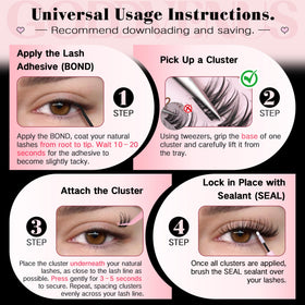 Goddvenus lash clusters in lifestyle setting