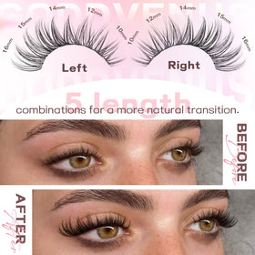 Goddvenus Lash Clusters Kit packaging