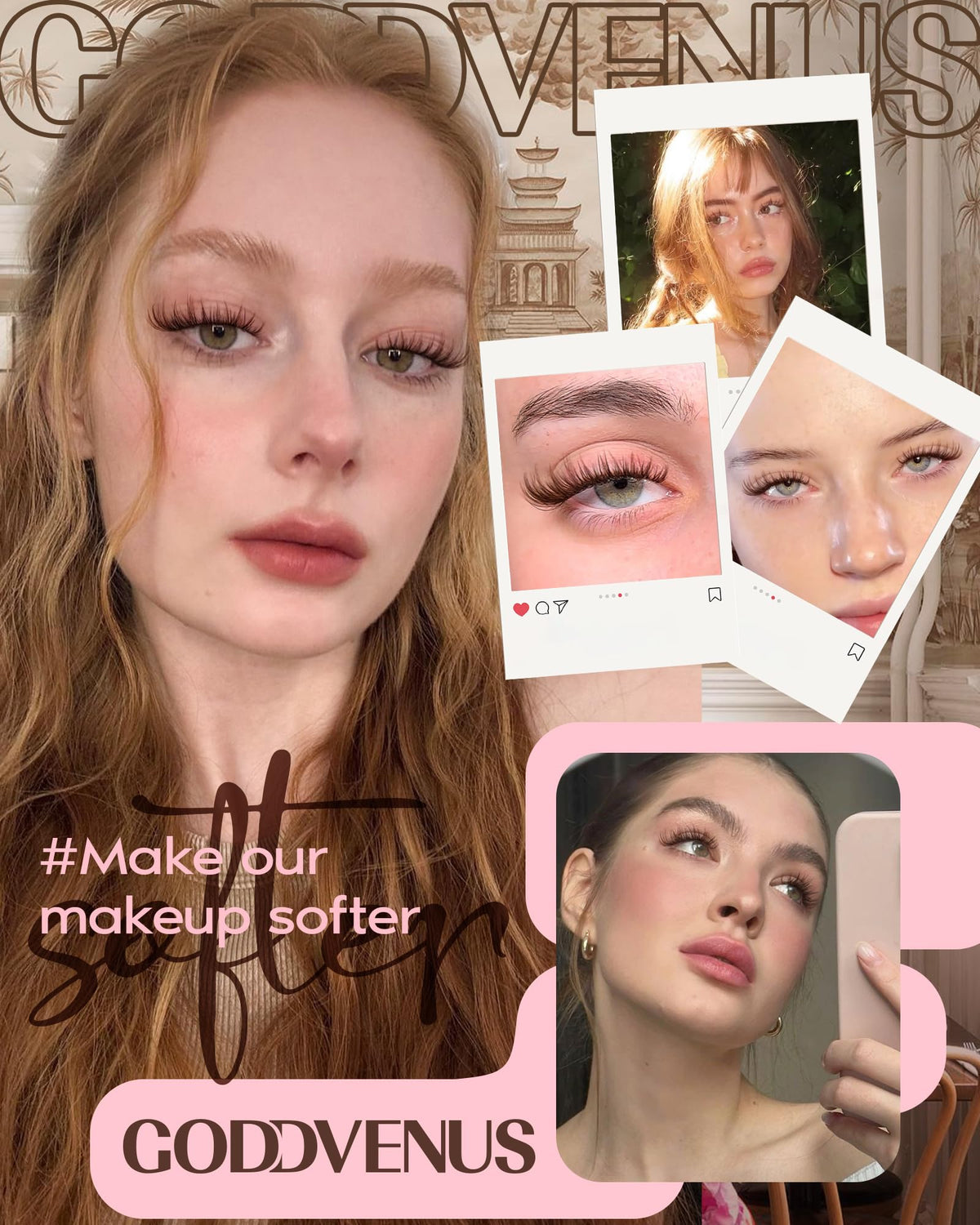 Goddvenus lash tweezers included in the kit