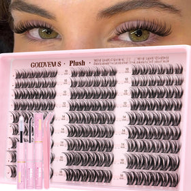 Goddvenus Plush Lash Clusters Kit packaging front view